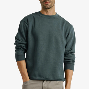 Sweat-shirt à col rond à coupe décontractée pour homme, fabriqué en mélange de coton de qualité supérieure, doublure en polaire douce, chaleur et confort toute la journée - Product Image 4