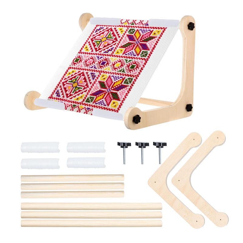 Adjustable Design Station for Embroidery Cross