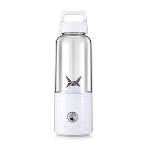 Licuadora Portátil de 500 ml, Cuchilla de Acero Inoxidable de Alta Velocidad, Motor Silencioso para Batidos y Smoothies, para Hogar, Auto, Hotel, USB - Product Image 1