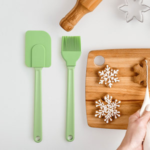 Ensemble d'ustensiles de cuisson en silicone, spatule et pinceau, compatibles lave-vaisselle et four, pour la pâtisserie - Product Image 2