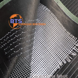 Hot Sale Tufted Carpet Base Fabric Nonwoven Polypropylene <strong>Fiber</strong> Flat <strong>PP</strong> Woven Fabric Rolls - Product Image 1