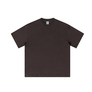 O-Neck Short Sleeve 100% Cotton Jersey <b>T</b>-<b>Shirt</b> Men Regular Fit Solid Color Casual Knitted <b>Plain</b> Dyed White Gray - Product Image 5