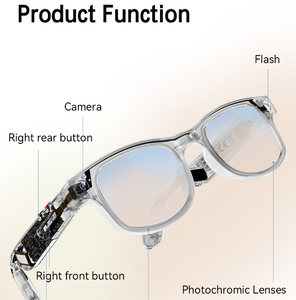 Gafas Inteligentes con <span class=keywords><strong>Lentes</strong></span> con Capacidad de Cambio de Color, Traducción en Tiempo Real, Asistente de IA, Gafas Inteligentes de Lente Única - Product Image 5