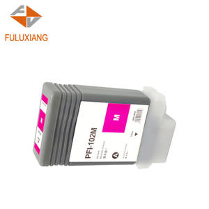 FULUXIANG Compatible PFI102 PFI-102 PFI 102 pour cartouche <span class=keywords><strong>d</strong></span>'encre pour <span class=keywords><strong>Canon</strong></span> IPF500 IPF510 IPF610 IPF700 IPF <span class=keywords><strong>700</strong></span> 710 imprimantes - Product Image 5