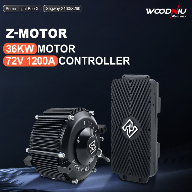 36KW 2025 Motor Upgraded for surron Controller and Motor Ebike Nuclear 24f Controller for surron Lbx Controller Motor Kit