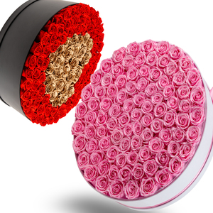 وردة طبيعية محفوظة بالجملة لهدايا عيد الأم - زهرة أبدية لا نهائية تدوم للأبد في علبة هدايا 99 وردة - Product Image 2