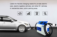 Chargeur EV intelligent 30KW direct usine, nouvelle station de charge mobile DC pour véhicules électriques, compatible IEC 62196 CCS2, écologique, chargeur pour voitures électriques DIN 70121