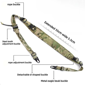 Sangle rembourrée réglable MK2, tactique, à dégagement rapide, pour la chasse en plein air, la photographie, les sports - Product Image 2