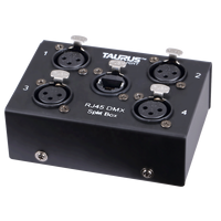 Équipement d'éclairage de scène RJ45 vers DMX Split Box XLR 3 broches ou 5 broches femelle mâle