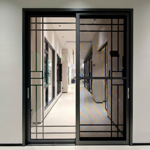 Deioux Direct Sales Energy Efficient Thermal Break Sliding Doors Ultra Narrow <b>Frames</b> Interior Glass Doors Modern Sliding Doors - Product Image 1
