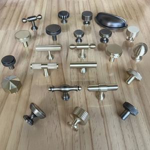 Kosin Antique Brass vàng xử lý và knobs thiết kế mới sang trọng ngăn kéo kéo cho tủ bếp - Product Image 1