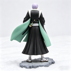 Statua <span class=keywords><strong>Samurai</strong></span> in Stile Anime, Scala 1/7, Figura Collezionabile in Resina Dipinta a Mano, Elegante Scultura di Guerriero in Kimono per Appassionati Adulti - Product Image 3