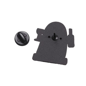 Nette Geist Emaille Pin lustige Boo Metall Brosche Revers Abzeichen Schmuck Rucksack Zubehör Großhandel - Product Image 5