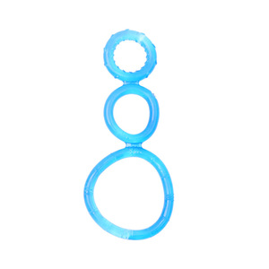 Penis <b>lock</b> ring, male penis exercise ring, adult sex toy, triple restraint cock ring, foreskin retainer ring, sanitary ring - Product Image 3