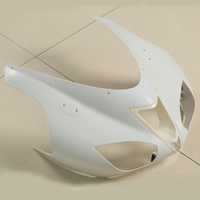 Kit de Carenado de Plástico ABS XINMATUO para Kawasaki Ninja ZX6R 2007-2008 ZX 6R, Piezas de Motocicleta sin Pintar XF-4074-W