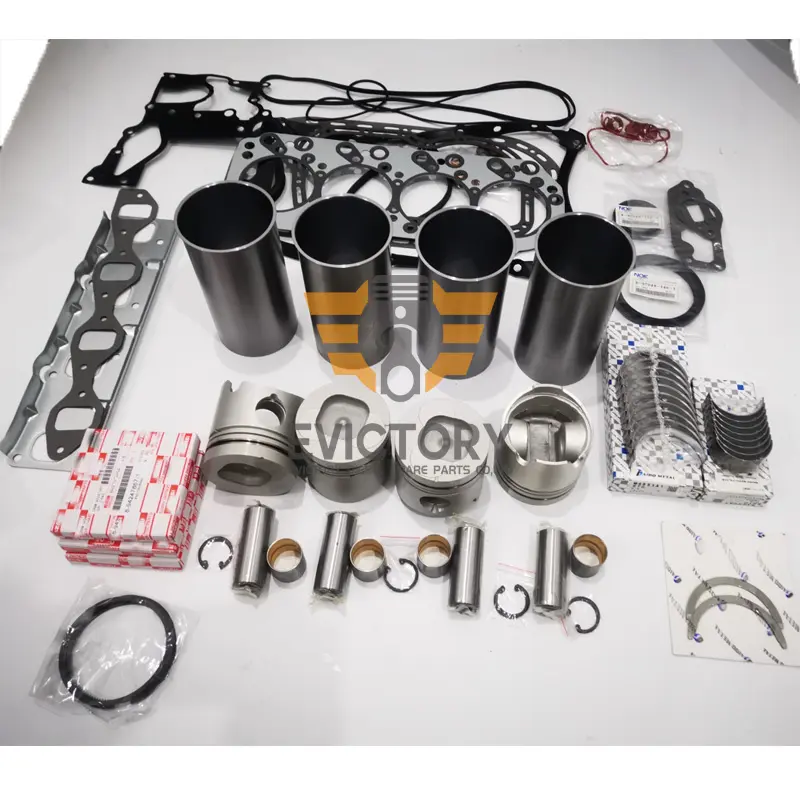 Untuk mesin truk FOTON rebuild kit pembuatan ulang cincin piston liner silinder paking penuh turbocharger bantalan pelat cakram kopling Semak