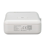 Printer Thermal Saku Mini Xprinter DX5 Produk Terlaris 0.5 Inci, Printer Tanpa Tinta untuk Dokumentasi Kantor