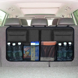 Strong Durable Car Organizer Backseat Trunk Storage Bag Auto Hanging Back Seat Storage Car Cargo Trunk Storage Organizer Bag