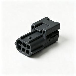 6189-0772 Autoconnector Terminal 2-pins aansluiting draadboom motor E-RS watertemperatuursensor stekker koper PA66 nylon ABS IP68 - Product Image 2