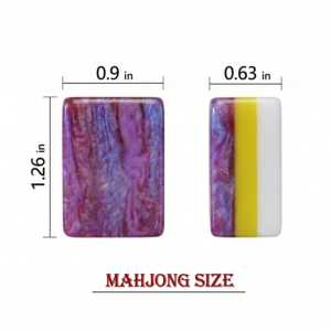 Premium-Quality Premium Acrylic Cloisonne Inspired Luxury Style Mahjong Racks Pushers Dice for Party <b>Entertainment</b> - Product Image 4