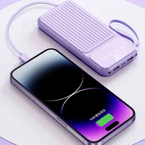 <span class=keywords><strong>Batterie</strong></span> <span class=keywords><strong>externe</strong></span> portable 10000mAh avec chargeur 4 en 1, écran LED numérique, <span class=keywords><strong>batterie</strong></span> <span class=keywords><strong>externe</strong></span> pour iPhone Samsung - Product Image 5
