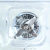 Mixeur Commercial Insonorisé ABS 1,8 L 2200W avec Prise EU US UK, 6 Lames pour Broyage Total, Auto-Nettoyant, pour Smoothies, Usage Domestique et Scolaire