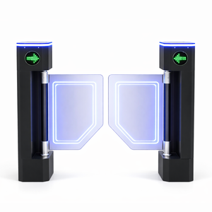 Barrière tourniquet intelligente en acier inoxydable 304 avec système de contrôle d'accès par carte RFID pour immeuble de bureaux, salle de sport, supermarché - Product Image 2