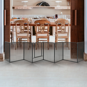 Honden Hek Voor De Tuin, 8/16 Panelen 24/32/40 Hoogte X 32 Inch Breedte, <span class=keywords><strong>Puppy</strong></span> Box Voor Kleine Middelgrote Hond Draagbare Hondenbox - Product Image 6