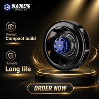 Ventilateur d'extraction axial Blauberg Slim pour serre, AC OEM, silencieux, industriel, HVAC, extracteur, anticorrosion, roue à aubes arrière, plastique, Suzhou