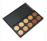 Palette de correcteur de teint en gros, marque privée, 10 couleurs, palette de contouring, correcteur de teint pour le visage, sans cruauté
