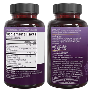 Fábrica do OEM Private Label Vegan Immune Boost Suplemento Vitamina Black Sabugueiro Extrato <span class=keywords><strong>Sambucus</strong></span> Gomas Todas as Mulheres Grávidas