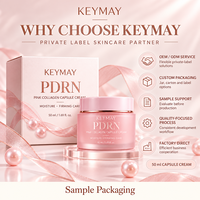 Crème hydratante raffermissante et nourrissante au collagène rose PDRN pour tous types de peaux, marque privée, OEM, ODM, vente en gros