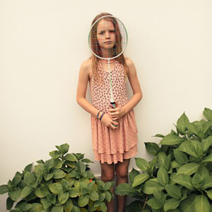 Nouveau design Jupe en coton biologique à imprimé <span class=keywords><strong>parasol</strong></span> Jupe à taille élastique à volants pour bébé fille - Product Image 5