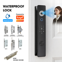 Resistente al Calor 100 ° Cerradura Inteligente C con Intercomunicador de Video y Reconocimiento Facial, IP66 Impermeable, para Regiones de Oriente Medio
