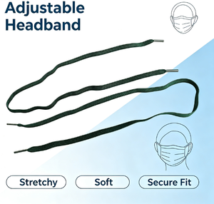 Bande élastique ouverte robuste au <span class=keywords><strong>meilleur</strong></span> prix, disponible pour les nébuliseurs et les masques respiratoires. - Product Image 3