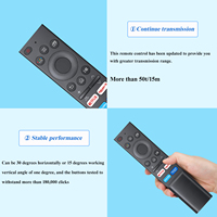Dernière mise à jour universelle de remplacement pour la télécommande Samsung Smart TV, infrarouge pour la télécommande Samsung, avec boutons de raccourci
