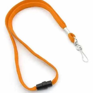 Nylon <b>Lanyards</b> With Metal Buckle 42Cm Durable Phone <b>Lanyard</b> <b>For</b> ID Card Holder Custom Color Available - Product Image 3