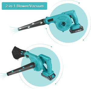 <span class=keywords><strong>Souffleur</strong></span> et aspirateur 2 en 1 <span class=keywords><strong>Souffleur</strong></span> de feuilles de <span class=keywords><strong>jardin</strong></span> <span class=keywords><strong>sans</strong></span> <span class=keywords><strong>fil</strong></span> alimenté par batterie Petit <span class=keywords><strong>souffleur</strong></span> et aspirateur <span class=keywords><strong>souffleur</strong></span> d'air - Product Image 2