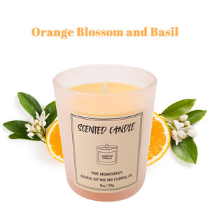 Custom Logo Handmade Scented <b>Candle</b> Lid Natural Plant Oil Strong Scent Soy Wax Christmas Gift Valentine's Day Halloween - Product Image 5