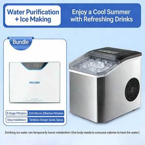 Machine à glaçons en stock, distributeur automatique <span class=keywords><strong>de</strong></span> blocs <span class=keywords><strong>de</strong></span> neige pour réfrigérateurs et congélateurs intelligents, mini-appareil électroménager portable - Product Image 3