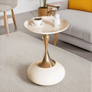 Modern Luxury Rock Slab Edge Coffee <b>Table</b> for Living Room Sofa <b>Corners</b> & Balcony Simple Movable Set - Product Image 4