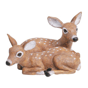 Jardines escultóricos de poliresina/resina, por Heritage Farms Fawn, par estátuario - Product Image 1