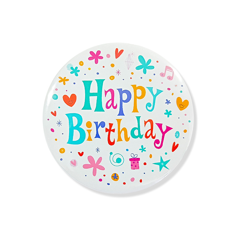 White Happy birthday 1