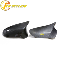 Coques de rétroviseurs latéraux en carbone sec LHD pour BMW M3 M4 F80 F82 F83 F87 M2C, accessoires extérieurs de voiture, kits carrosserie, à coller.