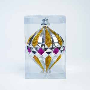 Boule de Noël de luxe de haute qualité, ornée de paillettes et de diamants, d'inspiration islamique, ornement suspendu pour les fêtes - Product Image 5