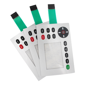 <strong>Flexible</strong> Waterproof <strong>Silicone</strong> Testing Membrane Switch Keypad <strong>Keyboard</strong> - Product Image 2