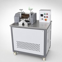 Kunststoff-Pelletiermaschine Zweiwalzenmühle PVC PE PP EVA Masterbatch-Compound-Dispersion Misch- und Granuliergerät für Probenlabor CE-zertifiziert