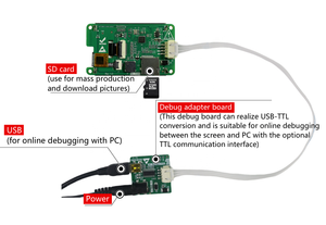 Dacai DC24320S024_1010_1T <span class=keywords><strong>2</strong></span>.4นิ้ว240*320 TTL Lua สคริปต์/พลังงานต่ำ/ต้นทุนต่ำโมดูล LCD - Product Image 4