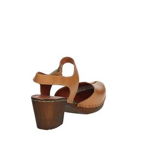 Sandalias de Tacón Cinzia Soft Donna, de Cuero Cuoio, con Correa en el Tobillo, Plataforma, Zapatos de Moda para Mujer, Cómodos para Caminar - Product Image 3