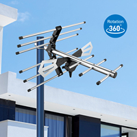 FULL HD ISDB-T digital tdt televisión digital al aire libre antena fabricación vhf uhf antena yagi